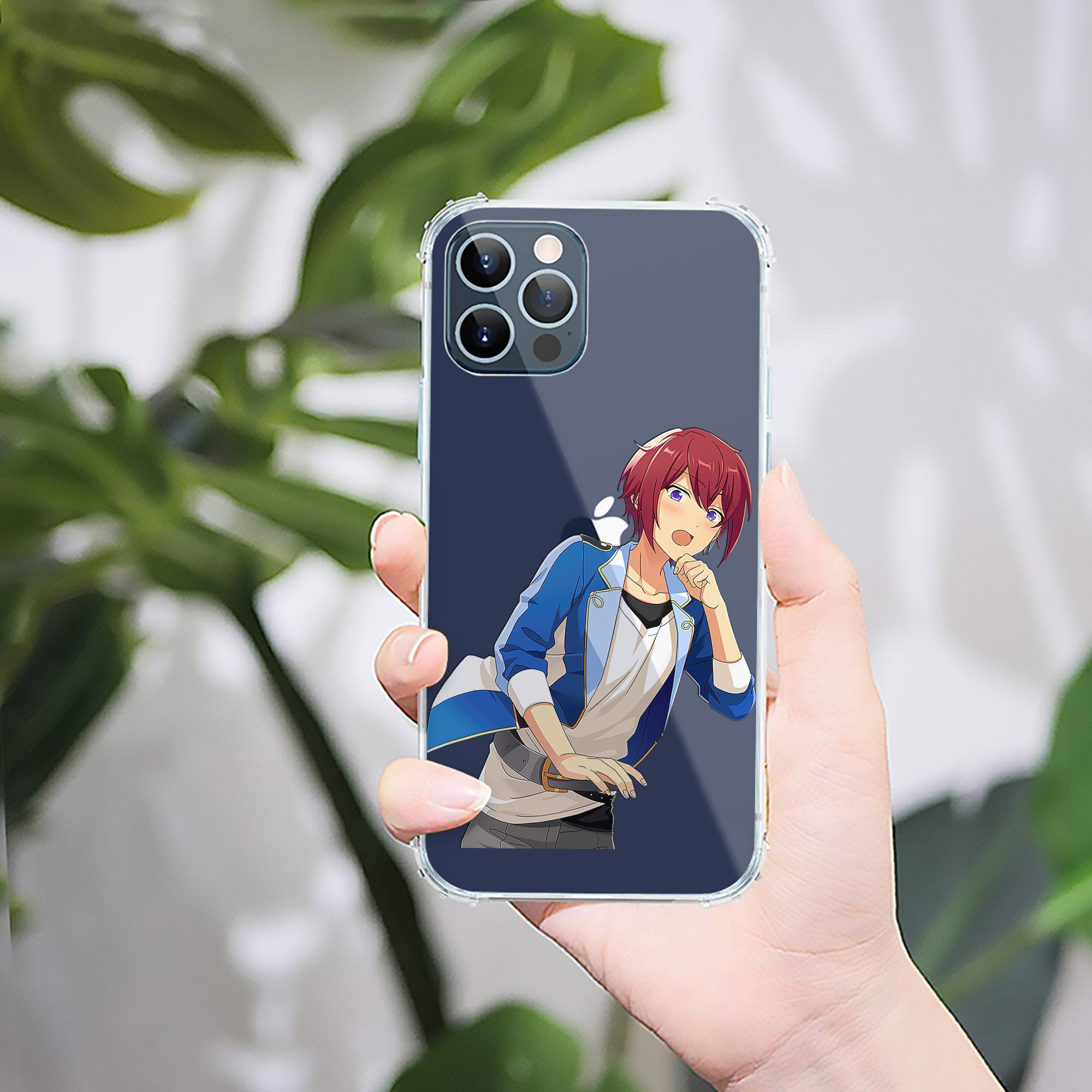 （画像用） あんさんぶるスターズ! Ensemble Stars 【iPhone 12シリーズ対応】透明スマホケース（クリアソフトケース）